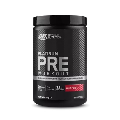 Optimum Nutrition Platinum Pre-Workout Fruit Punch 420g